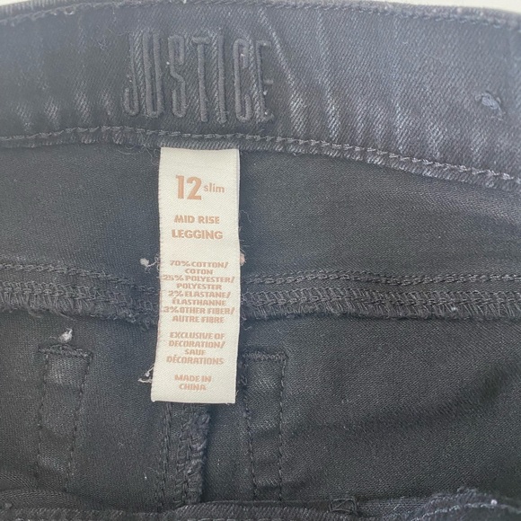 Justice Black Jeans - Picture 4 of 6